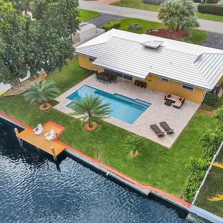 New! Waterfront Heated Pool & Jacuzzi 2 Mi To Beach - Fishing Pier Relaxing Spa & Hammock Форт-Лодердейл Экстерьер фото