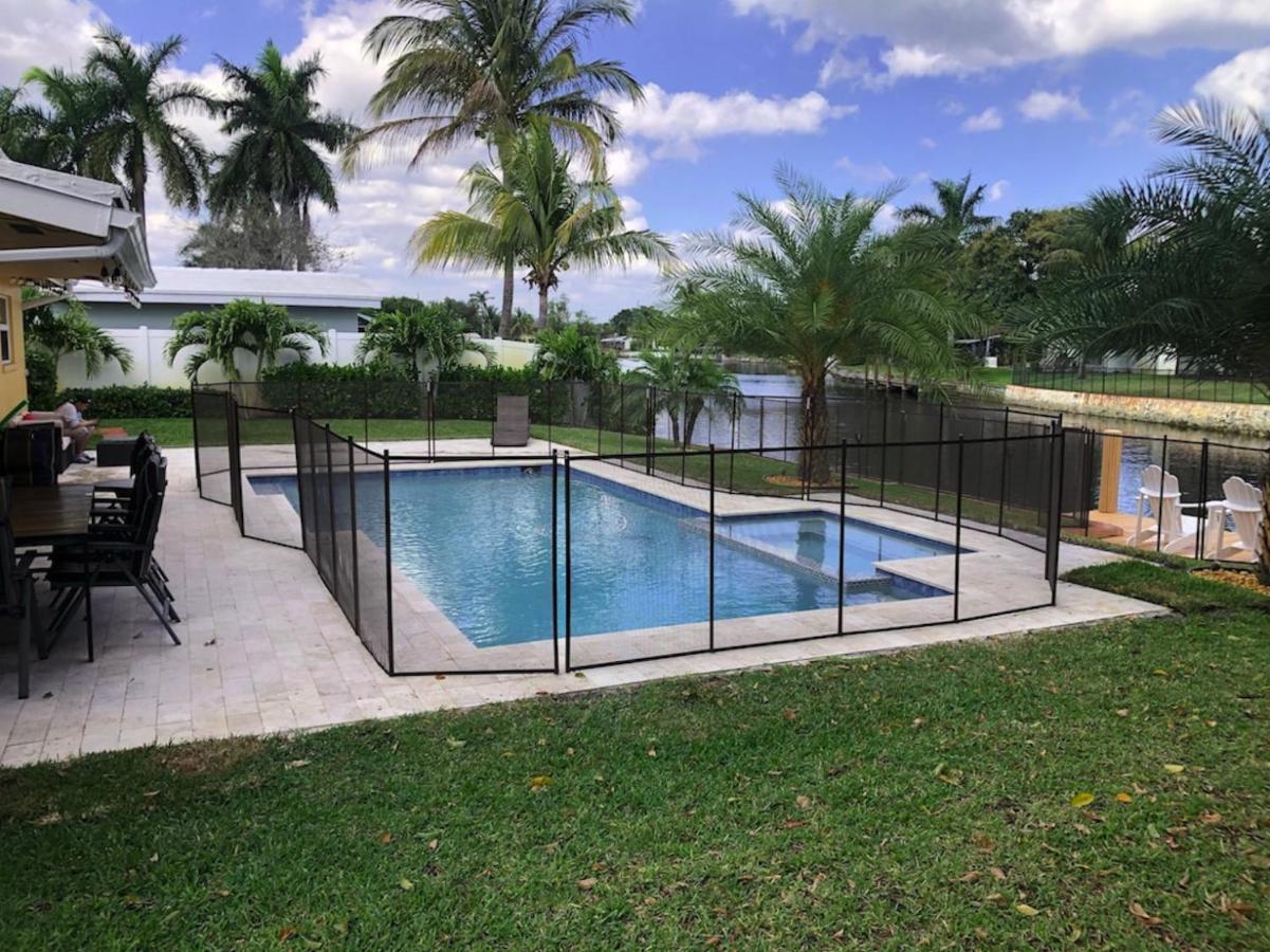 New! Waterfront Heated Pool & Jacuzzi 2 Mi To Beach - Fishing Pier Relaxing Spa & Hammock Форт-Лодердейл Экстерьер фото